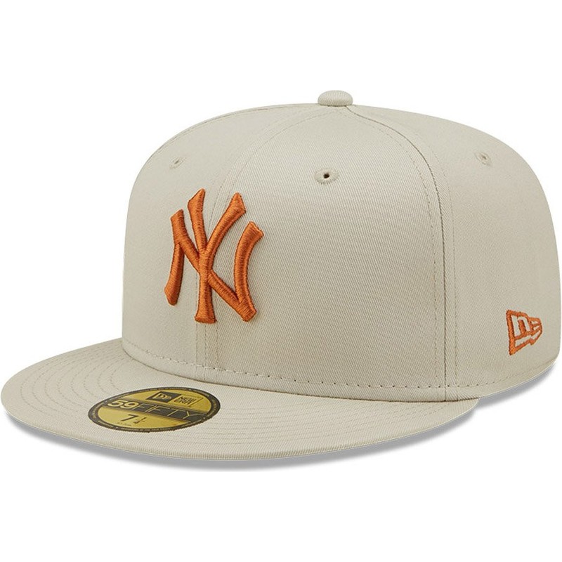 Yankees MLB Grey Fitted Cap: Caphunters.mt